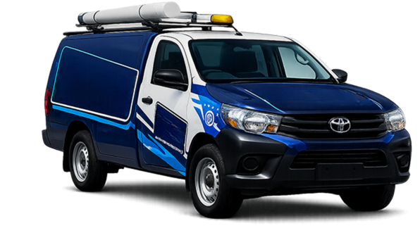 Balmain Blocked Drains service van